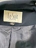 Le Suit 100% Polyester Black Blazer Size 10 Petite - photo 6
