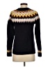 Boden Chevron-herringbone Black Pullover Sweater Size XS - photo 2