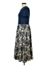 Shein Paisley Blue Casual Dress Size 12 - photo 5