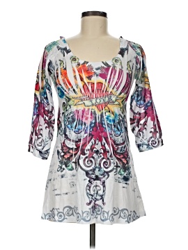 Tattoo Tattoo by Free Spirit 3/4 Sleeve Blouse (view 1)