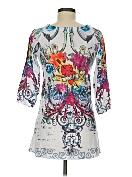 Tattoo Tattoo by Free Spirit 3/4 Sleeve Blouse (view 2)