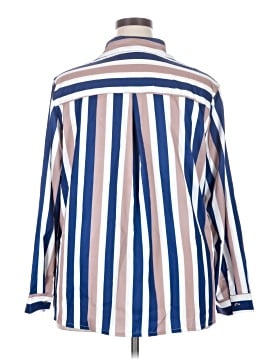 Unbranded 3/4 Sleeve Button-Down Shirt (view 2)