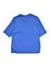 Wonder Nation Solid Blue Active T-Shirt Size 14 - 16 - photo 2