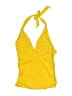 Athleta Solid Yellow Swimsuit Top Size S - photo 1