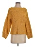 Massimo Dutti Tweed Yellow Pullover Sweater Size S - photo 1