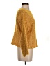 Massimo Dutti Tweed Yellow Pullover Sweater Size S - photo 4