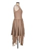 JJ's House 100% Polyester Tan Cocktail Dress Size 10 - photo 4