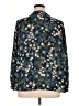 Papermoon Floral Teal Long Sleeve Blouse Size 1X - photo 2