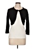 Jessica Howard Black 3/4 Sleeve Top Size L - photo 1