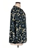 Papermoon Floral Teal Long Sleeve Blouse Size 1X - photo 4
