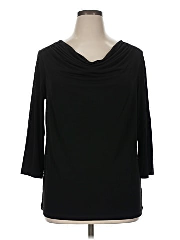 Susan Graver 3/4 Sleeve Top (view 1)