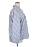 Unbranded 100% Polyester Stripes Blue Long Sleeve Blouse Size XXXXL - photo 4