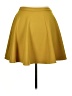 Bar III Solid Yellow Casual Skirt Size XL - photo 2