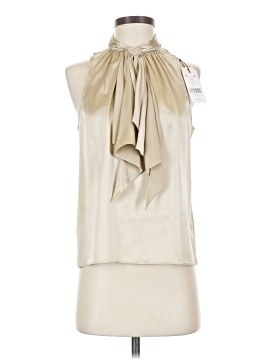 Cinq à Sept Sleeveless Silk Top