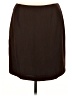 Alia 100% Polyester Solid Brown Formal Skirt Size 16 - photo 1