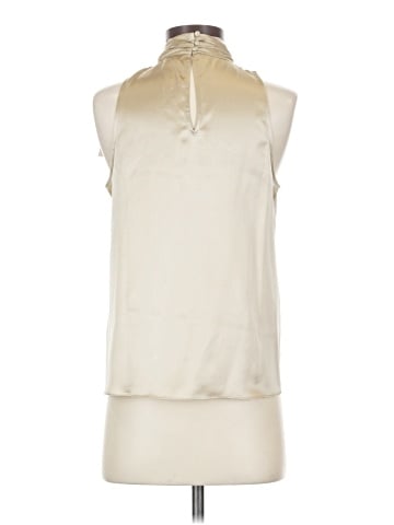 Cinq à Sept Sleeveless Silk Top (view 2)