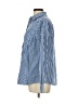 Assorted Brands Checkered-gingham Blue Long Sleeve Button-Down Shirt Size L - photo 5