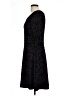 Max Studio Argyle Black Casual Dress Size L - photo 5