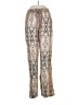Mlle Gabrielle 100% Rayon Animal Print Silver Casual Pants Size M - photo 1