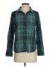 L.L.Bean 100% Cotton Plaid Teal Long Sleeve Button-Down Shirt Size S (petite) - photo 1