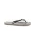 Vanity Gray Flip Flops Size 36 - 37 - photo 1
