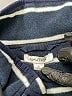 Nautica 100% Polyester Stripes Blue Track Jacket Size L - photo 6