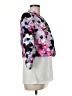Black Label by Evan Picone 100% Polyester Floral Purple Pink Jacket Size 6 - photo 4