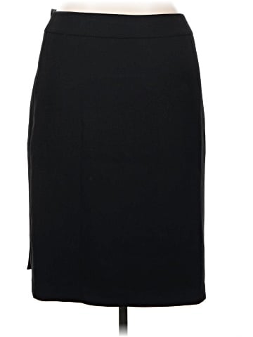Linda Allard Ellen Tracy Wool Skirt (view 2)