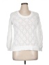 Ann Taylor LOFT 100% Cotton White Pullover Sweater Size XL - photo 1
