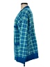 Zara Plaid Blue Cardigan Size M - photo 5