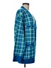 Zara Plaid Blue Cardigan Size M - photo 4