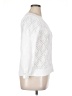 Ann Taylor LOFT 100% Cotton White Pullover Sweater Size XL - photo 4