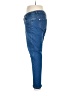 Jones New York Solid Blue Jeans Size L (estimated) - photo 5