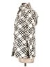 It's Our Time Argyle Ivory White Coat Size L - photo 5