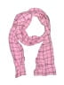 Geoffrey Beene Checkered-gingham Pink Scarf One size - photo 1