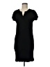 Amour Vert Solid Black Casual Dress Size M - photo 1