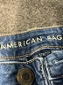 American Eagle Outfitters Solid Blue Jeans Size 10 X-Long - photo 7