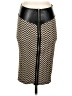 2b bebe Chevron-herringbone Black Faux Leather Skirt Size S - photo 1