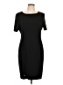 Max Mara 100% Wool Solid Black Cocktail Dress Size 12 - photo 1