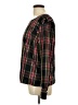 J.Crew Factory Store Plaid Black Long Sleeve T-Shirt Size L - photo 5