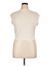 FRAME 100% Cotton Ivory Short Sleeve Turtleneck Size XL - photo 1