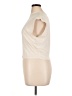 FRAME 100% Cotton Ivory Short Sleeve Turtleneck Size XL - photo 5