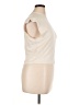 FRAME 100% Cotton Ivory Short Sleeve Turtleneck Size XL - photo 4