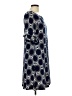 Ronni Nicole Print Blue Casual Dress Size 12 - photo 4