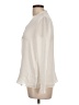 Vince. 100% Silk Ivory Long Sleeve Silk Top Size 10 - photo 5