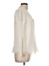 Vince. 100% Silk Ivory Long Sleeve Silk Top Size 10 - photo 4