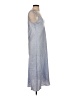 Bebe Metallic Silver Casual Dress Size S - photo 4
