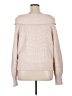 White House Black Market Chevron-herringbone Tan Pullover Sweater Size XL - photo 2
