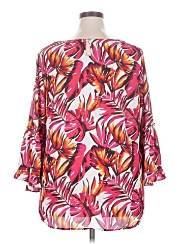 Jessica London 3/4 Sleeve Blouse (view 2)