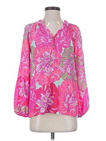 Lilly Pulitzer Long Sleeve Blouse (view 1)
